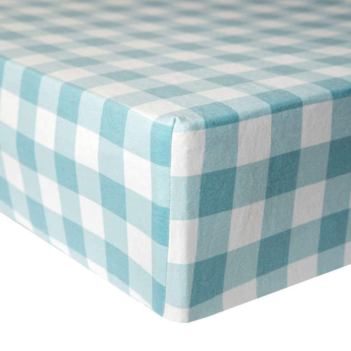 Copper Pearl Premium Knit Fitted Crib Sheet | Lincoln
