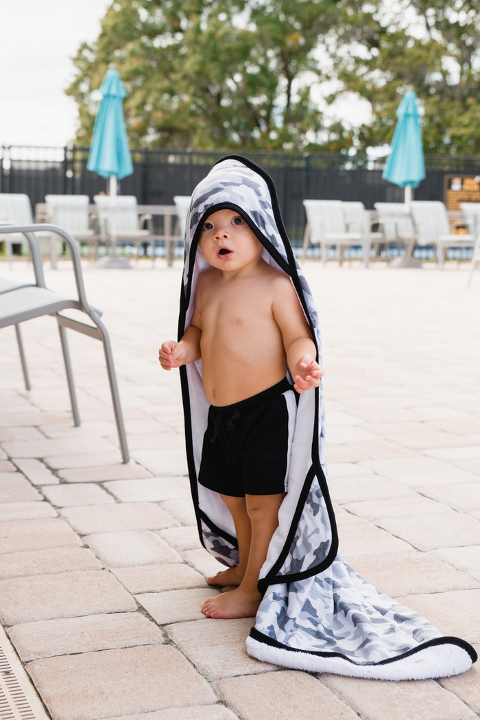 Copper Pearl Premium Knit Hooded Towel | Gunnar