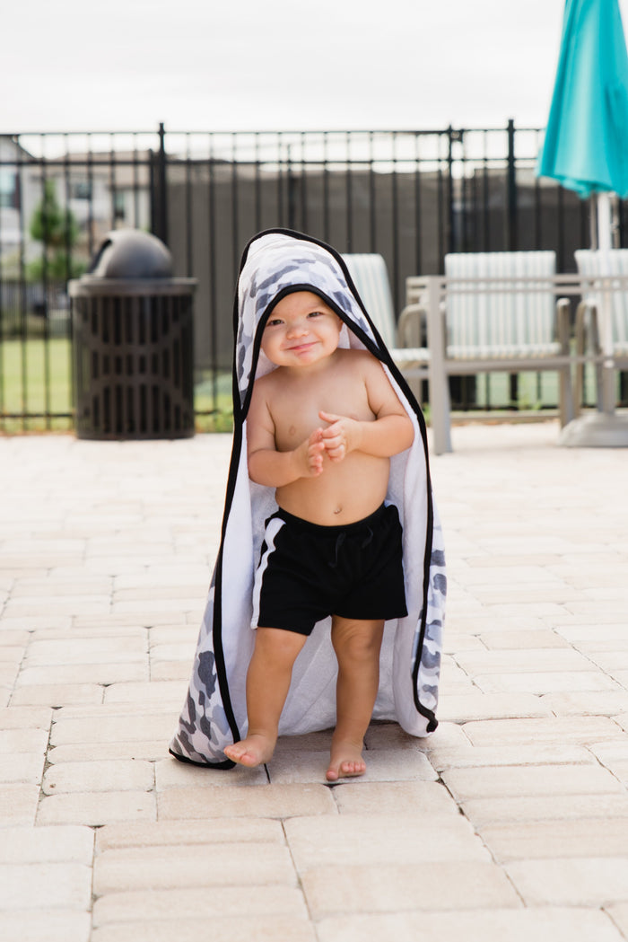 Copper Pearl Premium Knit Hooded Towel | Gunnar