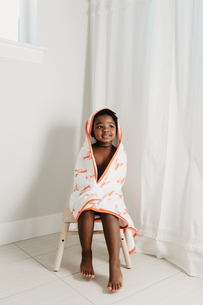 Copper Pearl Premium Knit Hooded Towel | Skipper