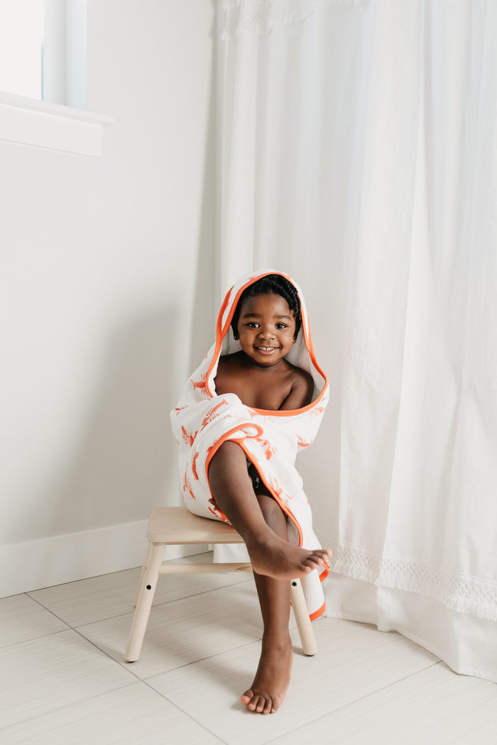 Copper Pearl Premium Knit Hooded Towel | Skipper
