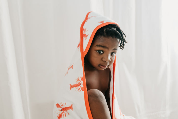 Copper Pearl Premium Knit Hooded Towel | Skipper