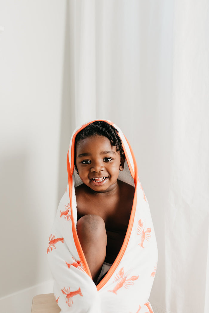 Copper Pearl Premium Knit Hooded Towel | Skipper