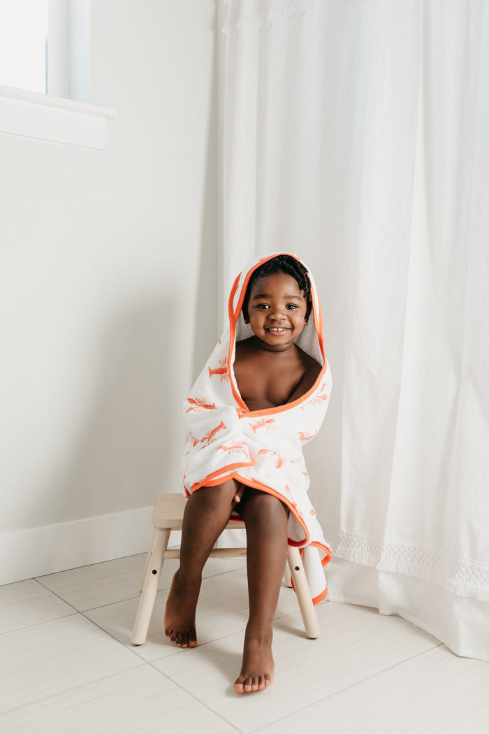 Copper Pearl Premium Knit Hooded Towel | Skipper