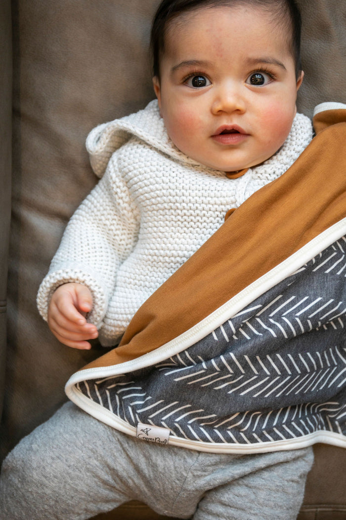 Copper Pearl Three-Layer Security Blanket Set | Canyon