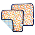 Copper Pearl Three-Layer Security Blanket Set | Citrus