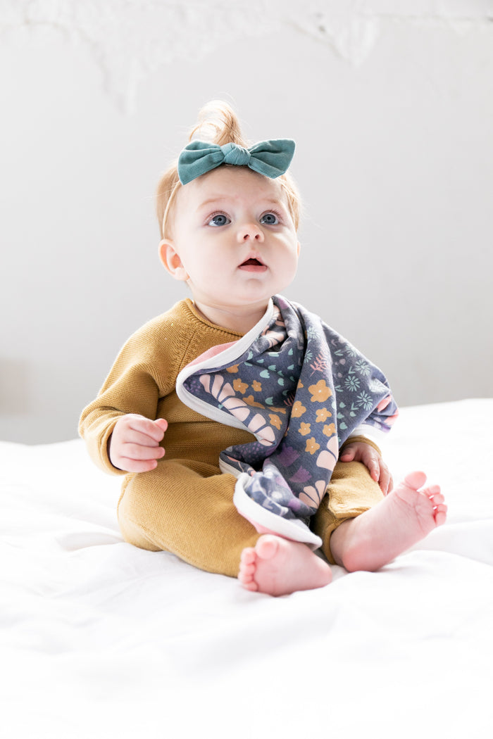 Copper Pearl Three-Layer Security Blanket Set | Meadow