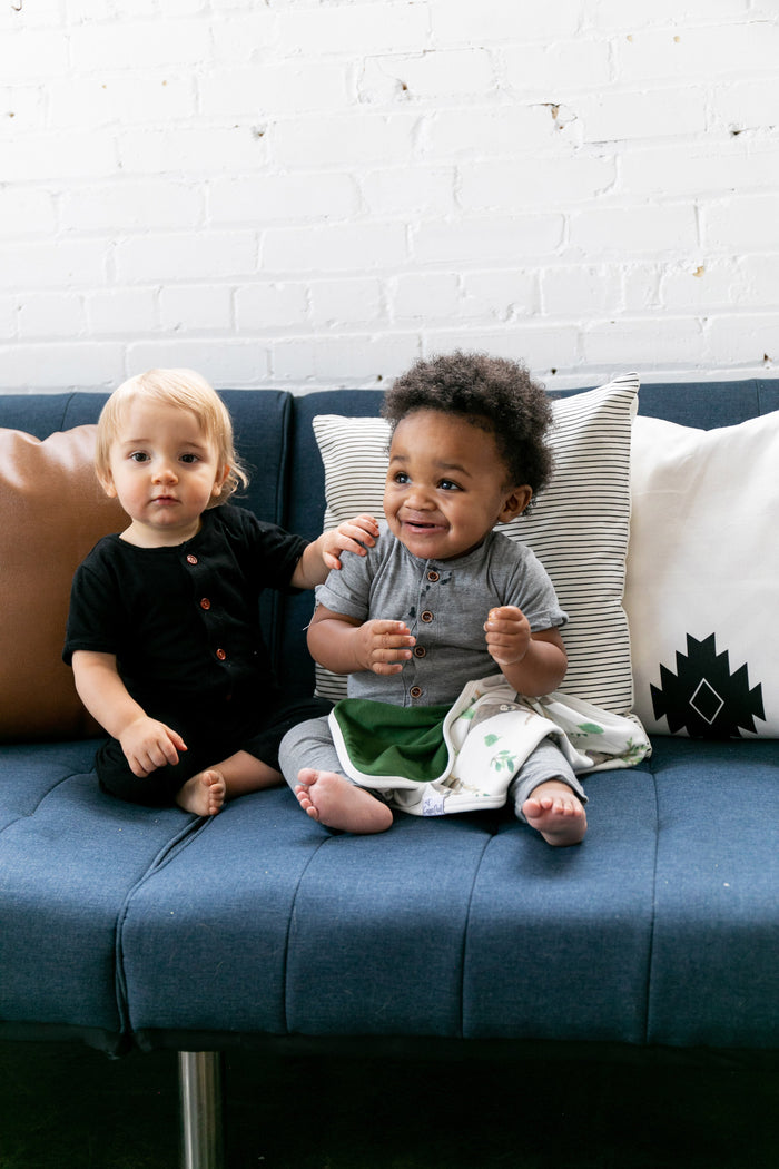 Copper Pearl Three-Layer Security Blanket Set | Noah