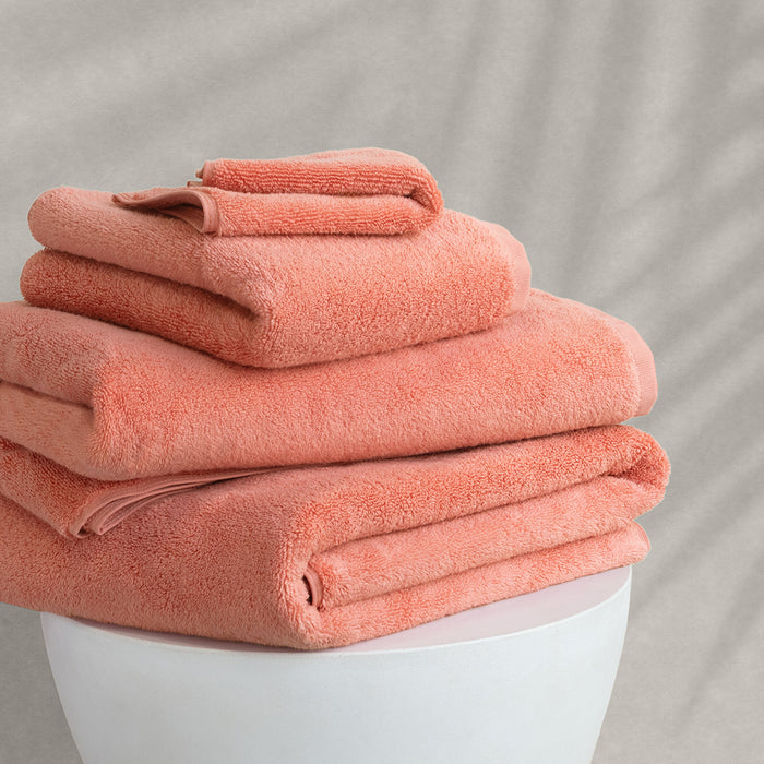 Coral Towel Spa Bundle (2 Wash + 2 Hand + 4 Bath Towels)