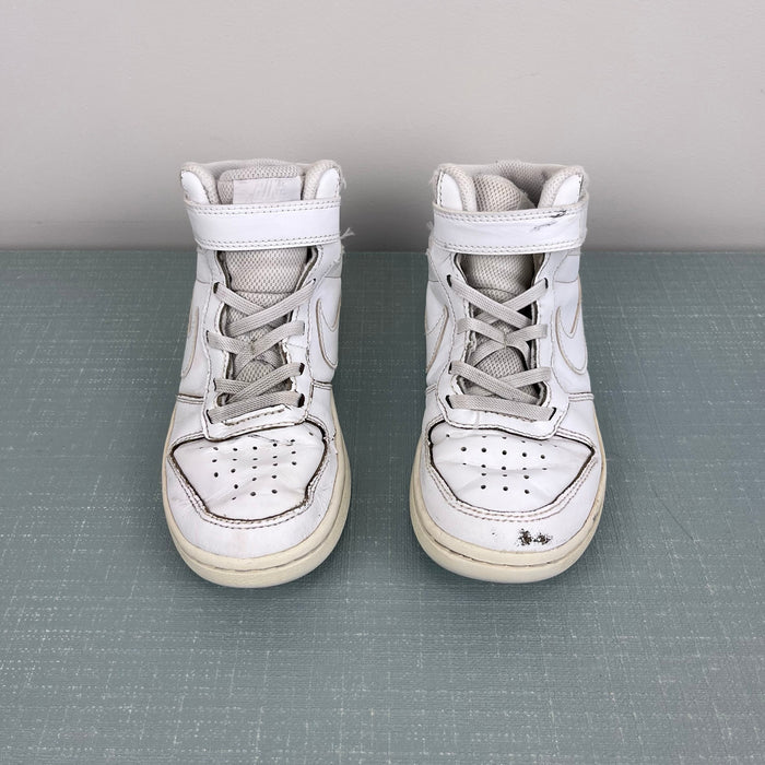 Nike Court Borough Mid 2 Basketball Sneakers White 1
