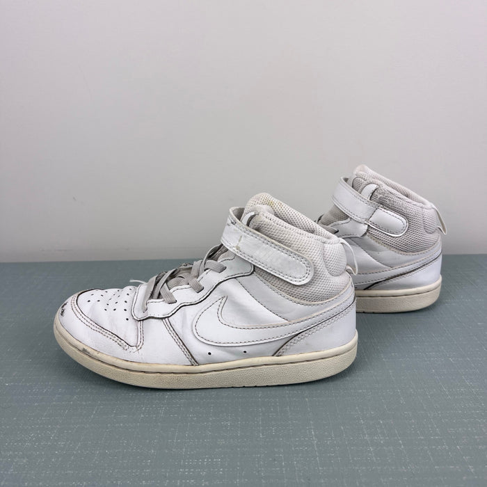 Nike Court Borough Mid 2 Basketball Sneakers White 1