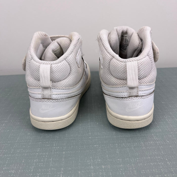 Nike Court Borough Mid 2 Basketball Sneakers White 1
