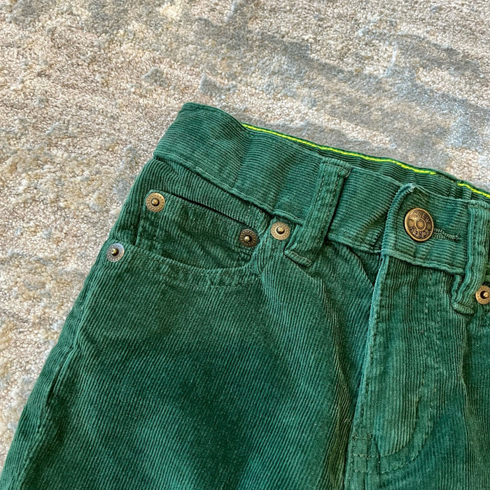 Crewcuts Boys' Stretch Corduroy Pants Green 6