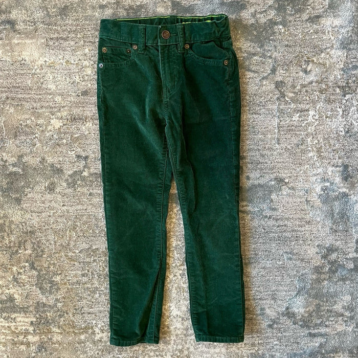 Crewcuts Boys' Stretch Corduroy Pants Green 6