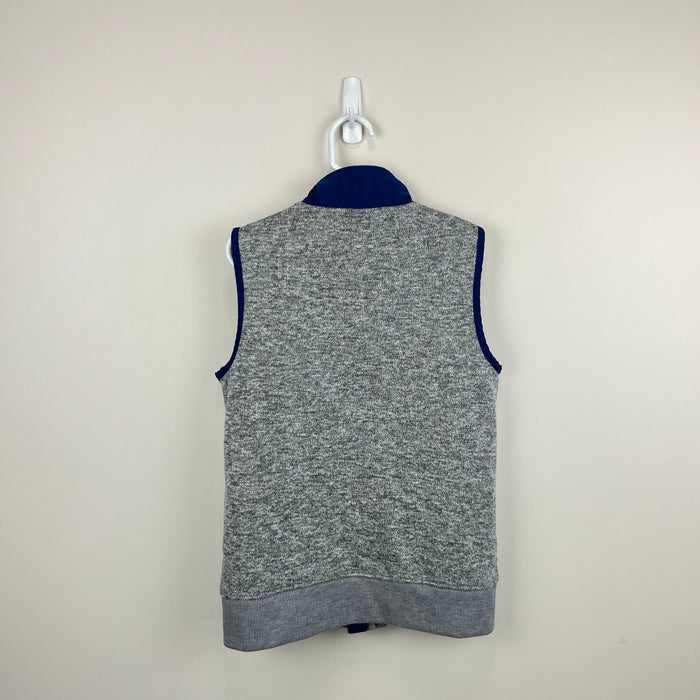 Crewcuts Boys' Summit Fleece Vest Marled Grey 8