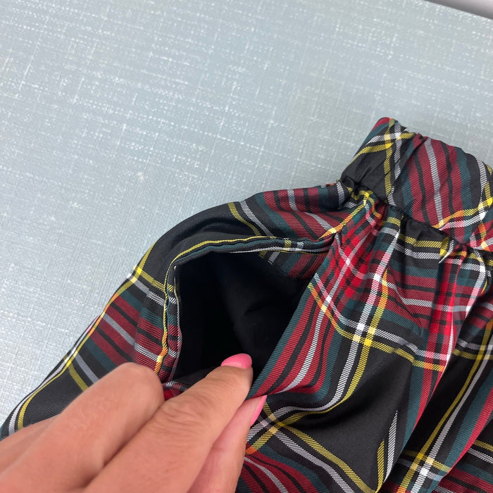 Crewcuts Girls' Pull on Skirt in Stewart Tartan Plaid 6-7