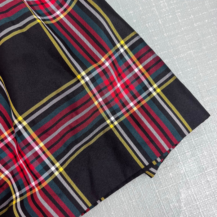 Crewcuts Girls' Pull on Skirt in Stewart Tartan Plaid 6-7