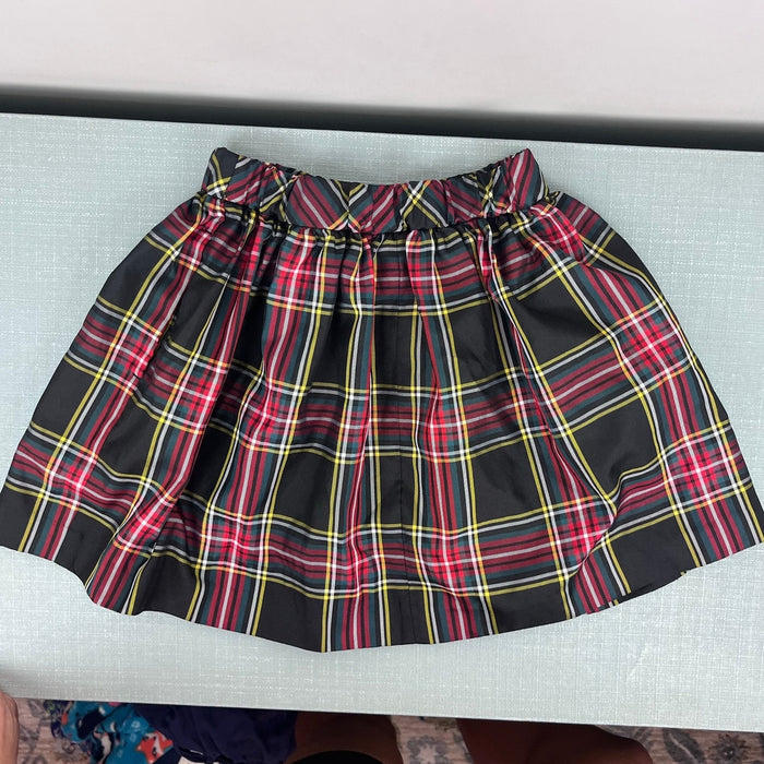 Crewcuts Girls' Pull on Skirt in Stewart Tartan Plaid 6-7