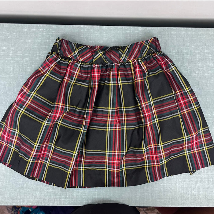 Crewcuts Girls' Pull on Skirt in Stewart Tartan Plaid 6-7