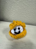 Crochet Oyster with Pearl