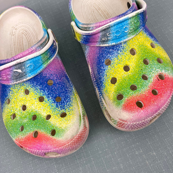 Crocs Classic Spray Dye Clog 3