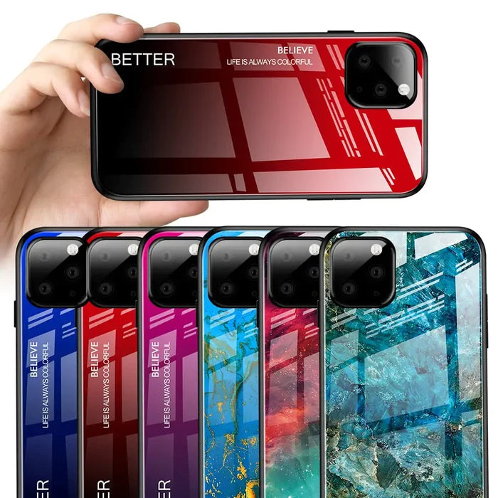 Customized Gradient Glass Phone Case Mimarta