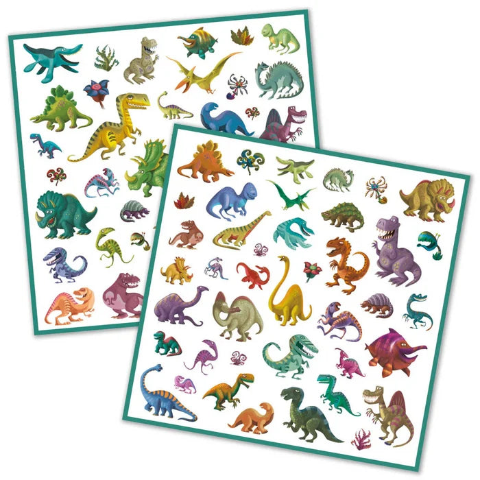 DJECO Dinosaurs Stickers