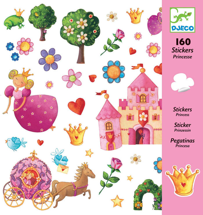 DJECO Princess Marguerite Stickers