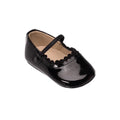 Elephantito Ava Baby Ballet Patent Black