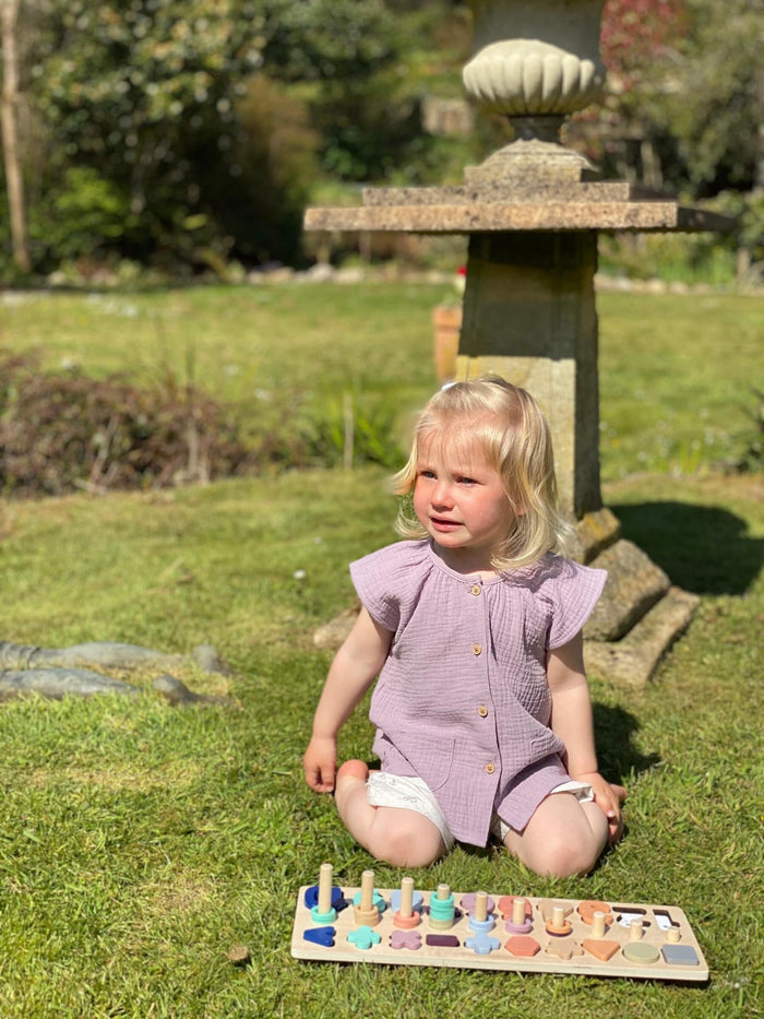 Ettie & H Lowena Gauze Blouse | Lavender
