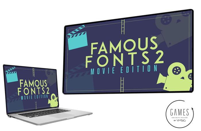Famous Font: Movie Edition 2