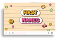 First Names