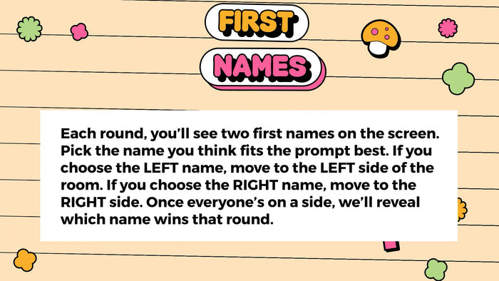 First Names