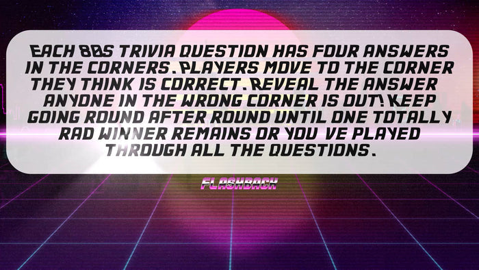 Flashback – 80s Edition