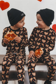 Fletch Pizza My Heart 2 Piece Pajama Set