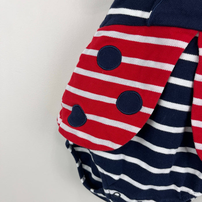 Florence Eiseman Knit Ladybug Romper 3 Months