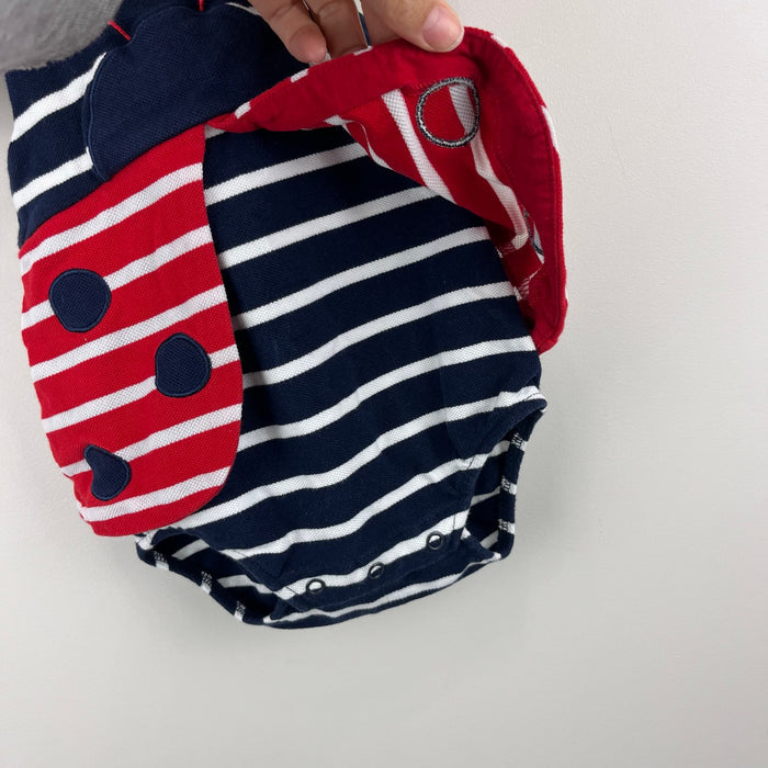 Florence Eiseman Knit Ladybug Romper 3 Months