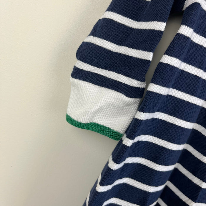 Florence Eiseman Stripe Knit Christmas Tree Longall Romper 24 Months