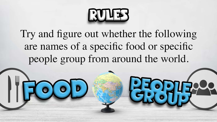 Food or People Group Volume 2