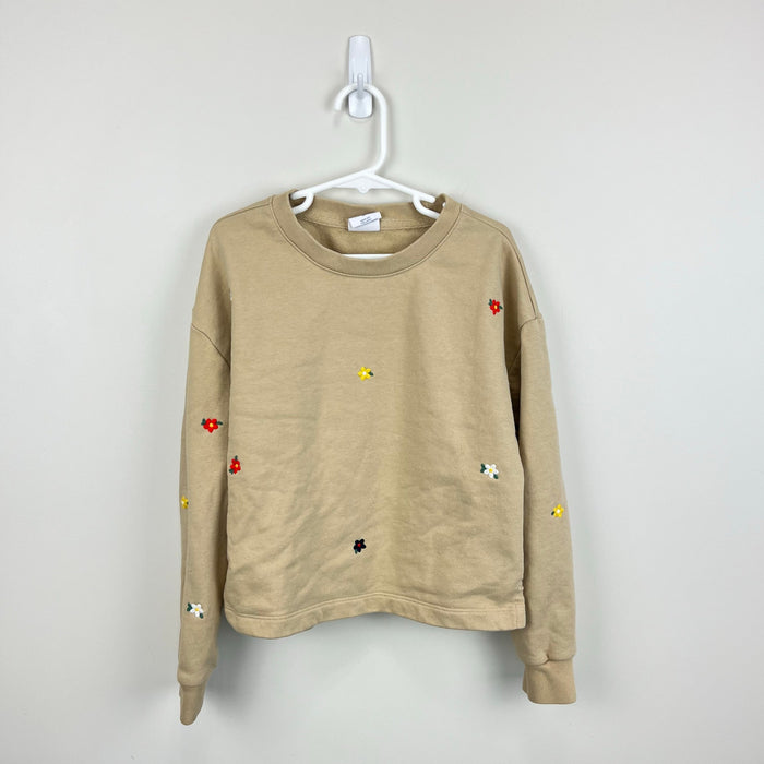 Gap Kids Graphic Sweatshirt Ditsy Multi Floral M 8