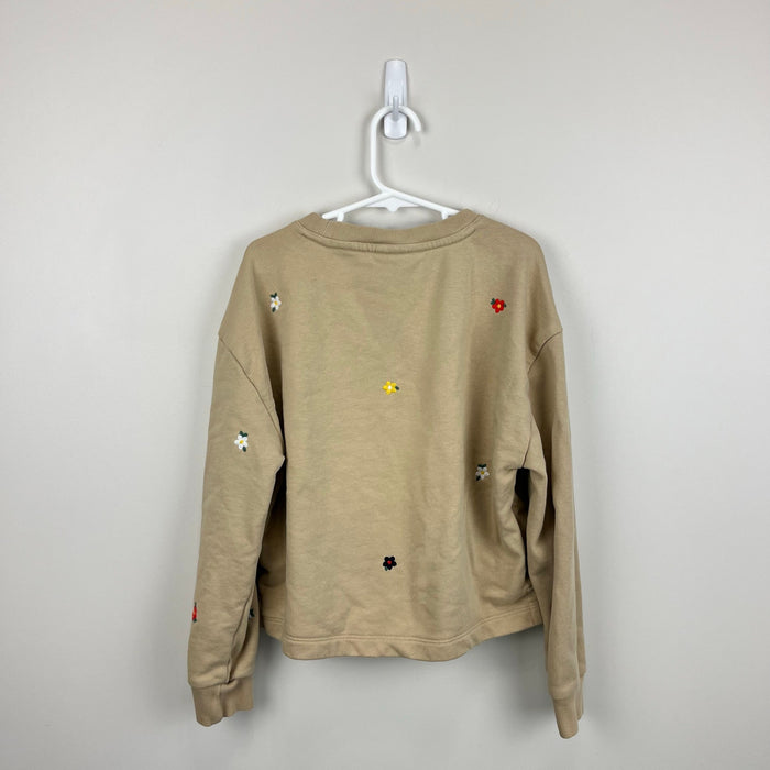 Gap Kids Graphic Sweatshirt Ditsy Multi Floral M 8