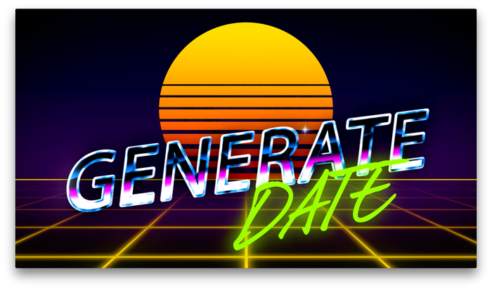 GENERATE Date Video (Men)