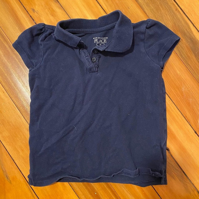 Girls 4 Piece Uniform Bundle Ralph Lauren J. Crew Children's Place Navy Blue 4/5
