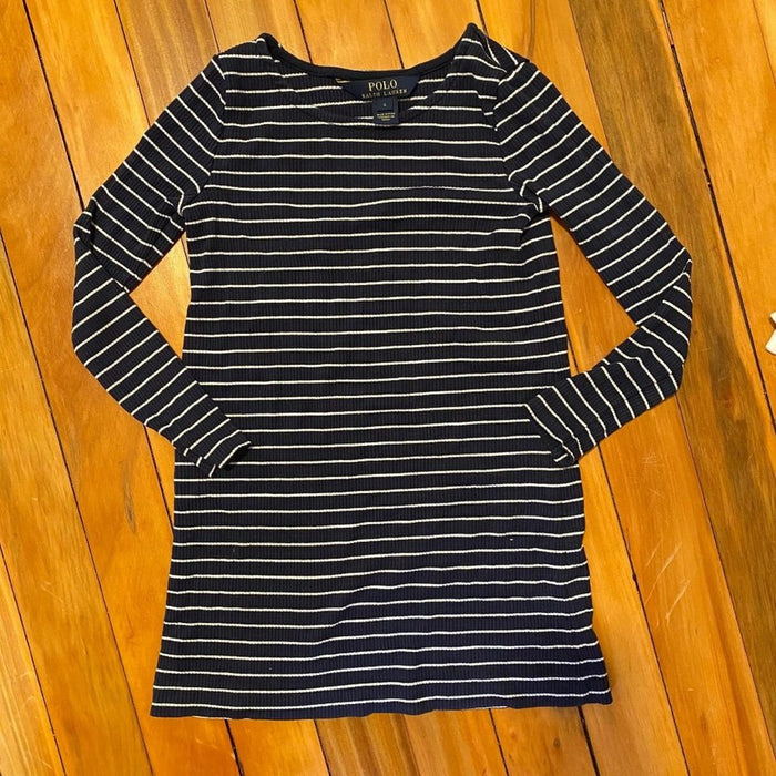 Girls 4 Piece Uniform Bundle Ralph Lauren J. Crew Children's Place Navy Blue 4/5