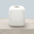 Gold Luna Resin Bath Accessories, Tissue Box Cover