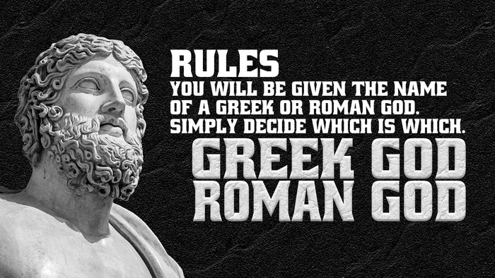Greek God Roman God