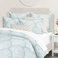 Green Avalon Duvet Cover