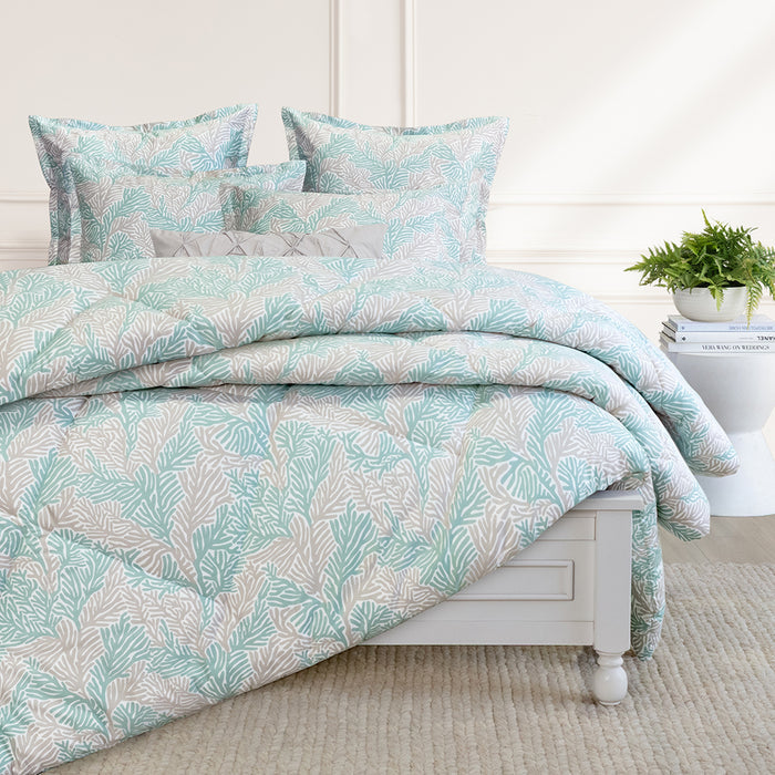 Green Marin Sham Pair
