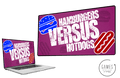 Hamburgers Vs. Hot Dogs