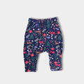 Hanna Andersson Baby Print Knit Jogger Winter White on Navy 75 cm 12-18 Months